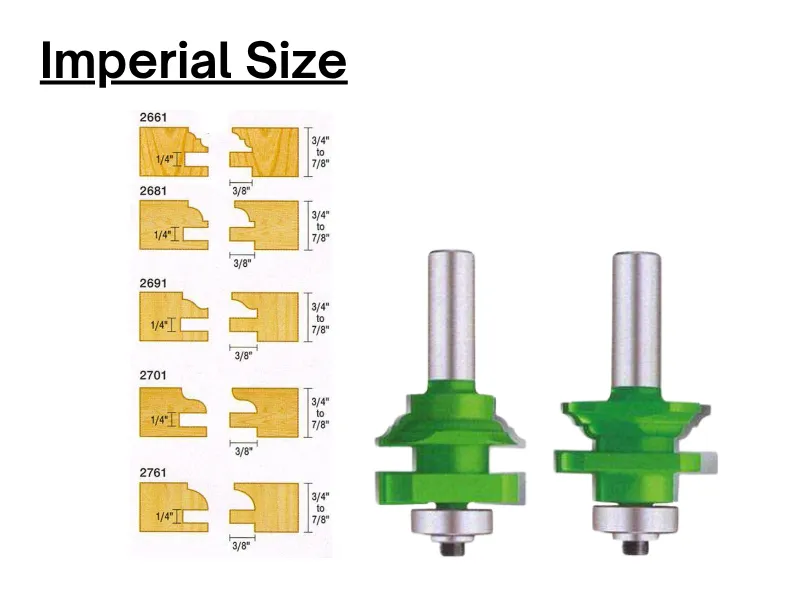 2-piece Stile & Rail Sets With Bearing